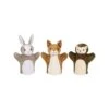 Goki 3 Marionnettes Animaux 24 Cm - Ecureuil, Lapin Et Hérisson -Divertissement Jeux Jouets Magasin 3 marionnettes animaux 24 cm ecureuil lapin et herisson