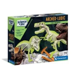 Clementoni Archéo-ludic T-Rex Et Tricératops