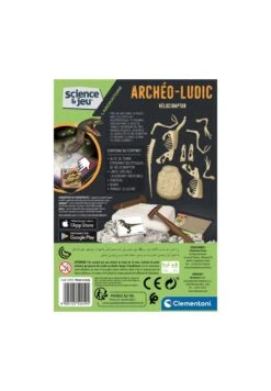 Clementoni Archéo-ludic Vélociraptor -Divertissement Jeux Jouets Magasin archeo ludic velociraptor 3