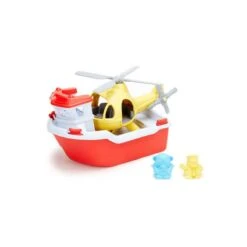 Dam Bateau De Sauvetage Et Hélicoptère - 100% Recyclé