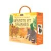 Coffret Protégeons Les Animaux - Déserts Et Savanes -Divertissement Jeux Jouets Magasin coffret protegeons les animaux deserts et savanes