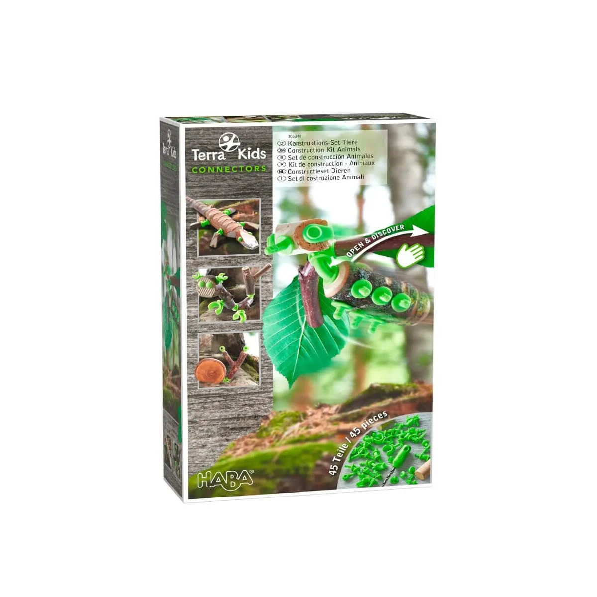 Haba Connectors : Kit Animaux 3 Haba Connectors : Kit Animaux