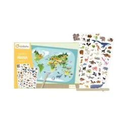 Decalco Planisphère Les Animaux -Divertissement Jeux Jouets Magasin decalco planisphere les animaux 1