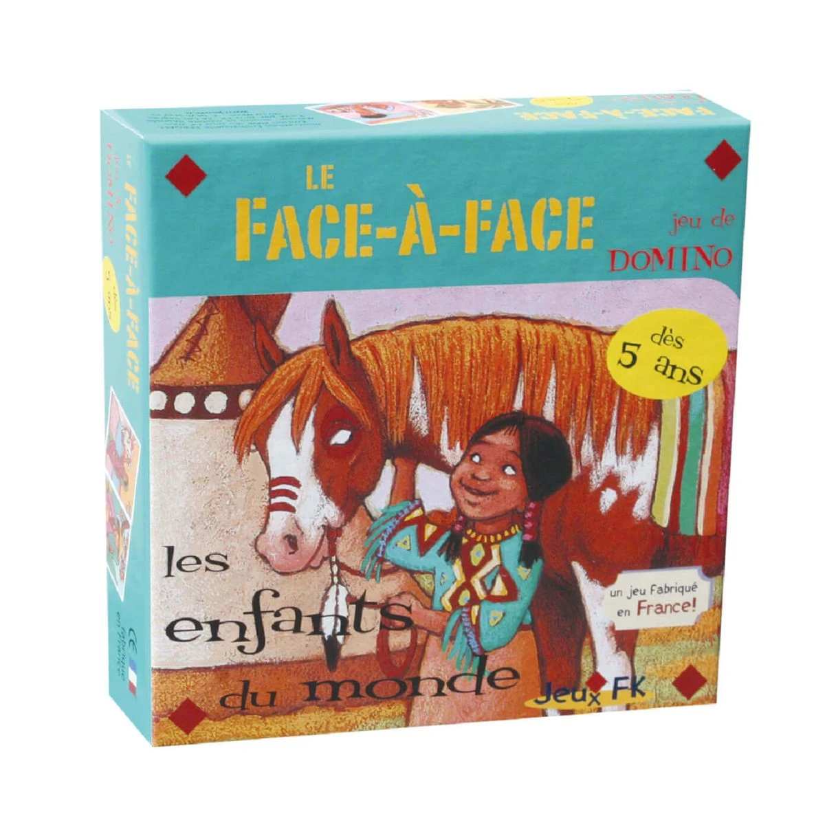 Domino Face à Face Enfants Du Monde 3 Domino Face à Face Enfants Du Monde
