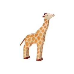 FIGURINE GIRAFE MANGEANT