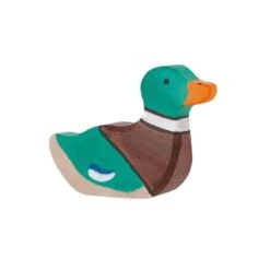 Figurine Holtztiger Canard Nageant