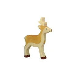 Figurine Holtztiger Jeune Cerf