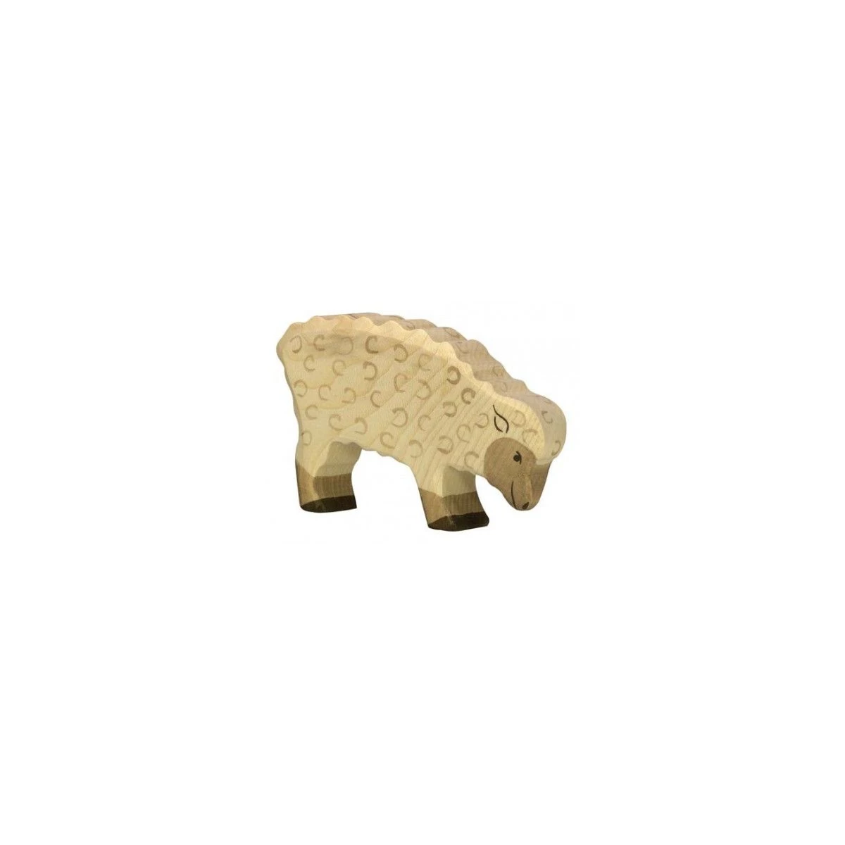 Figurine Holtztiger Mouton Mangeant 3 Figurine Holtztiger Mouton Mangeant