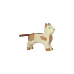 Figurine Holtztiger Petit Chat Debout