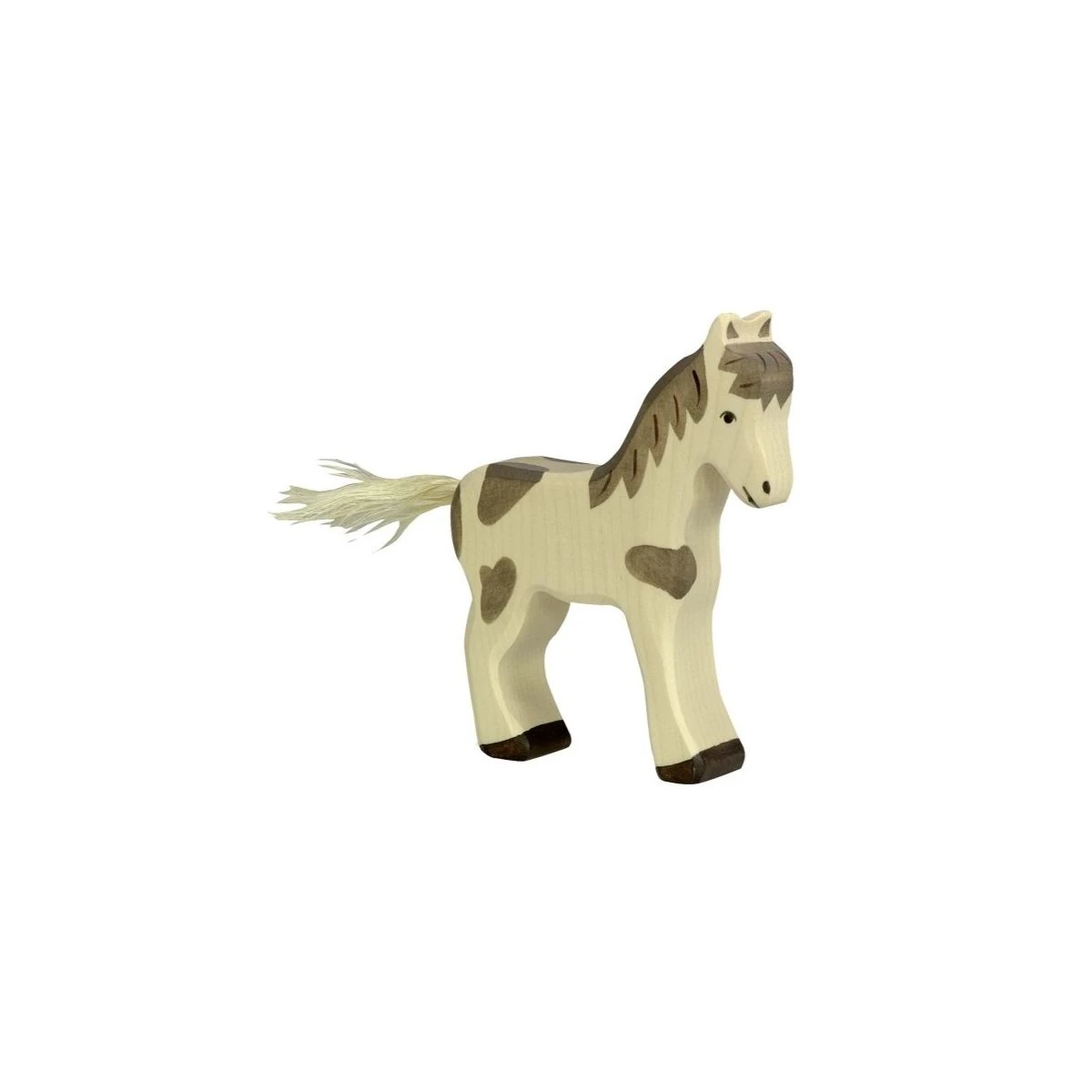 Figurine Holtztiger Poulain Debout - Tacheté 3 Figurine Holtztiger Poulain Debout - Tacheté