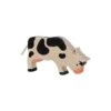 Figurine Holtztiger Vache Broutant - Noir Et Blanc -Divertissement Jeux Jouets Magasin figurine holtztiger vache broutant noir