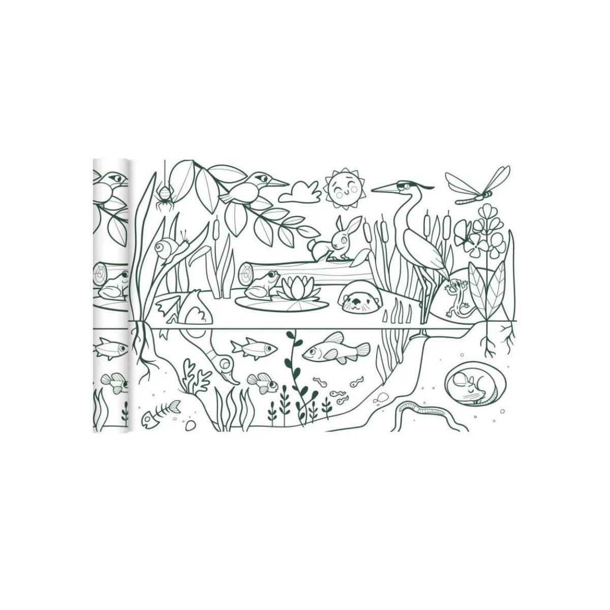 Graffy Roll Affiches à Colorier : Ecosystème 3 Graffy Roll Affiches à Colorier : Ecosystème