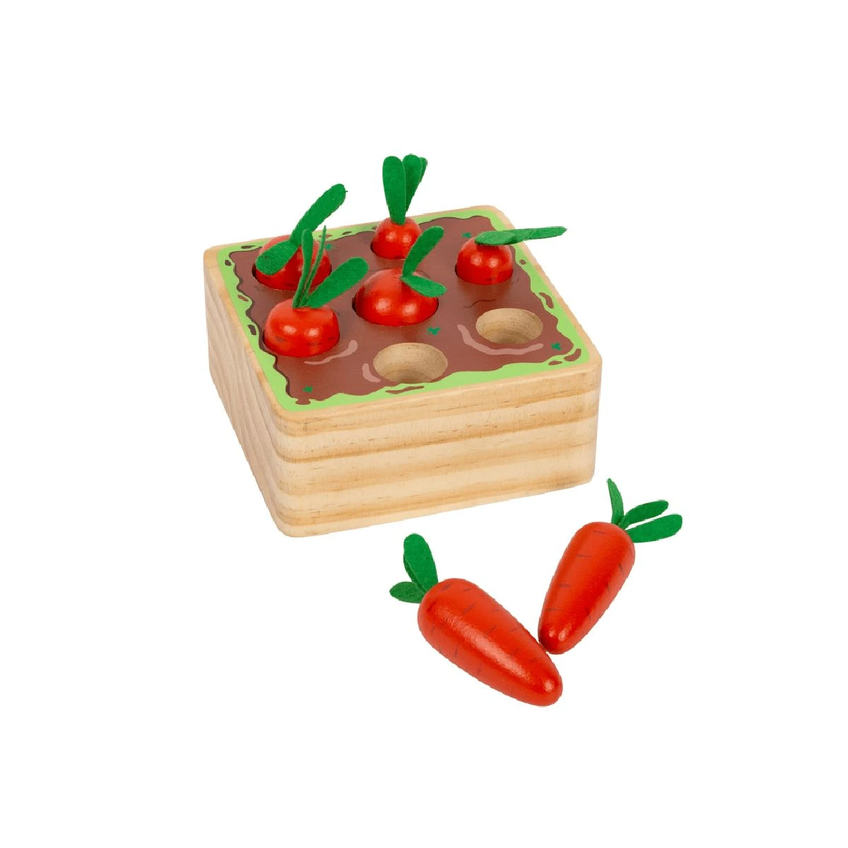 Legler Jeu à Enficher Carottes 3 Legler Jeu à Enficher Carottes