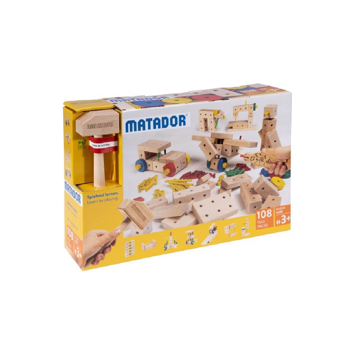 Matador Jeu Construction 108 Pièces 3 Matador Jeu Construction 108 Pièces