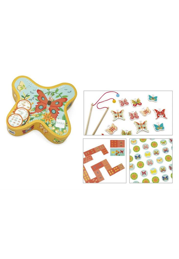Dam Jeu De Papillons 3 En 1 4 Dam Jeu De Papillons 3 En 1 – Image 2