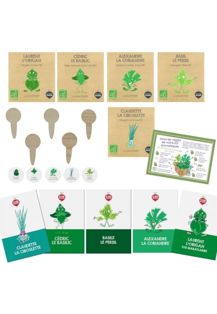 Kit Herbes Aromatiques Des Enfants 4 Kit Herbes Aromatiques Des Enfants – Image 2