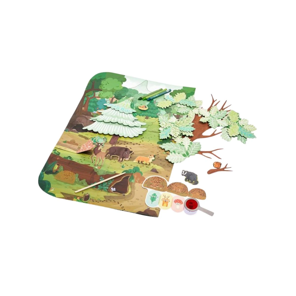 Kit Pandacraft Forêt 3-7 Ans 4 Kit Pandacraft Forêt 3-7 Ans – Image 2