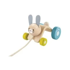 Plan Toys Lapin Sautillant à Tirer