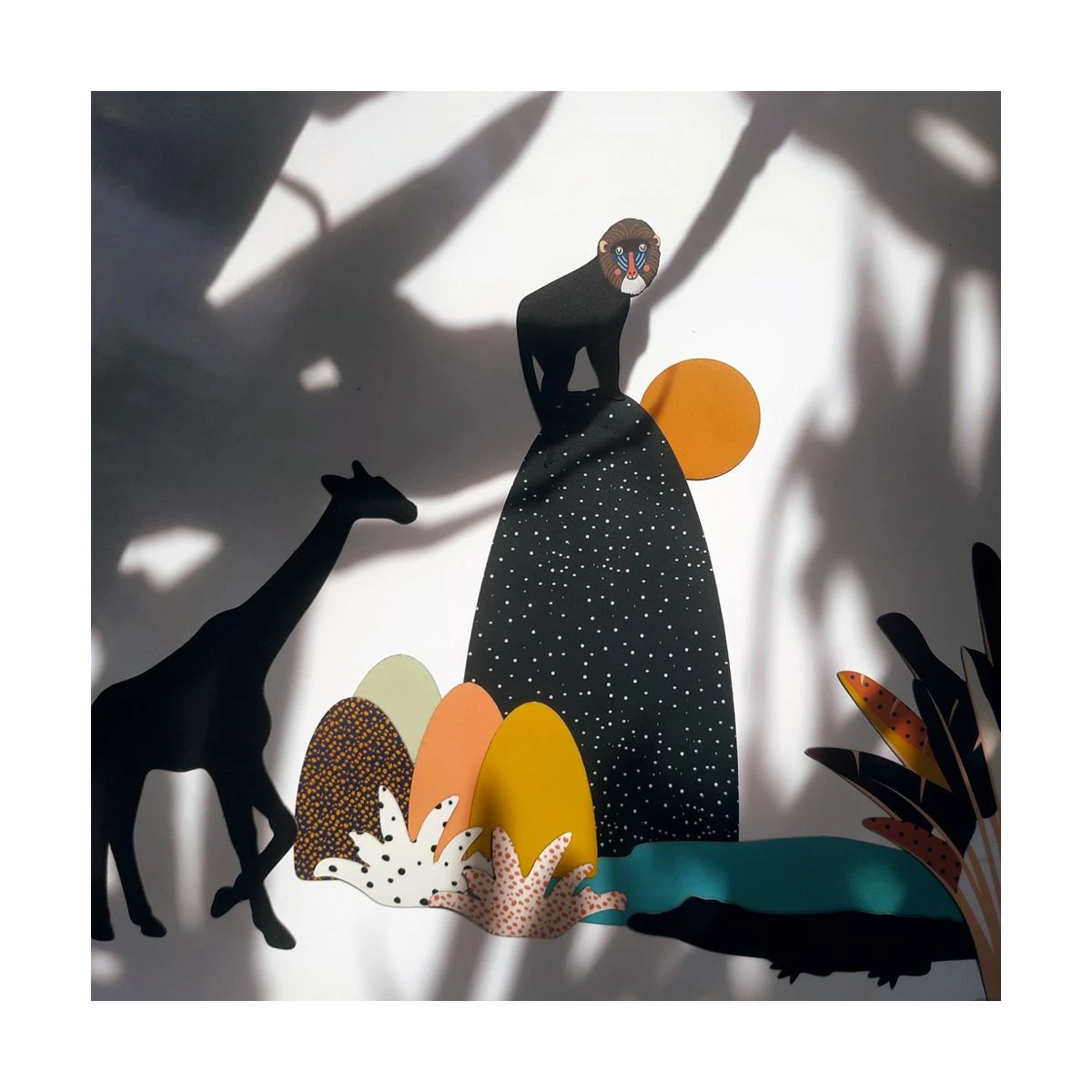 Magnets Animaux – Savane 4 Magnets Animaux – Savane – Image 2