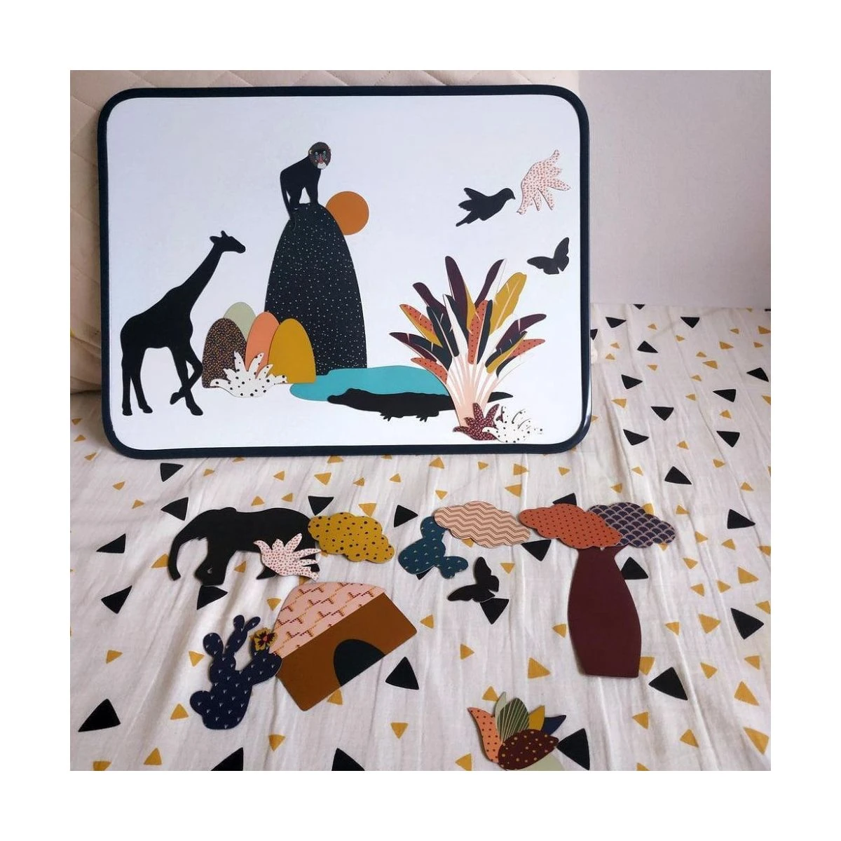 Magnets Animaux – Savane 3 Magnets Animaux – Savane