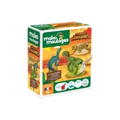 Mako Moulages - Le Monde Des Dinosaures - Etui 3 Moules