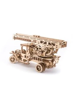 Dam Maquette Mécanique UGEARS Camion De Pompier Avec échelle -Divertissement Jeux Jouets Magasin maquette mecanique ugears camion de pompier avec echelle 2