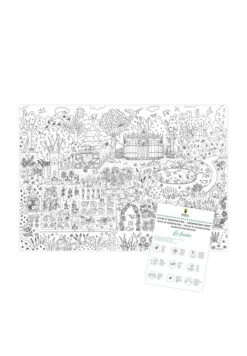 Mes Posters à Colorier Le Jardin -Divertissement Jeux Jouets Magasin mes posters a coloriers le jardin 2