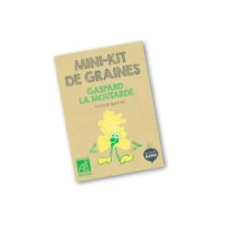 Mini Kit De Graines BIO De Gaspard La Moutarde