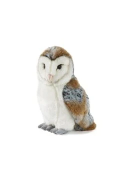 Peluche Chouette Effraie 30 Cm