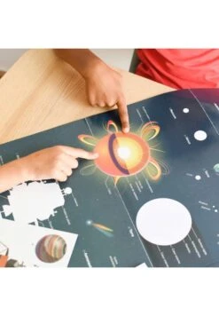 Poster Découverte Avec Stickers Astronomie -Divertissement Jeux Jouets Magasin poster avec stickers astronomie 2