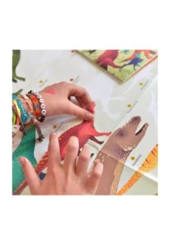 Poster Découverte Avec Stickers Dinosaures -Divertissement Jeux Jouets Magasin poster decouverte avec stickers dinosaures 3