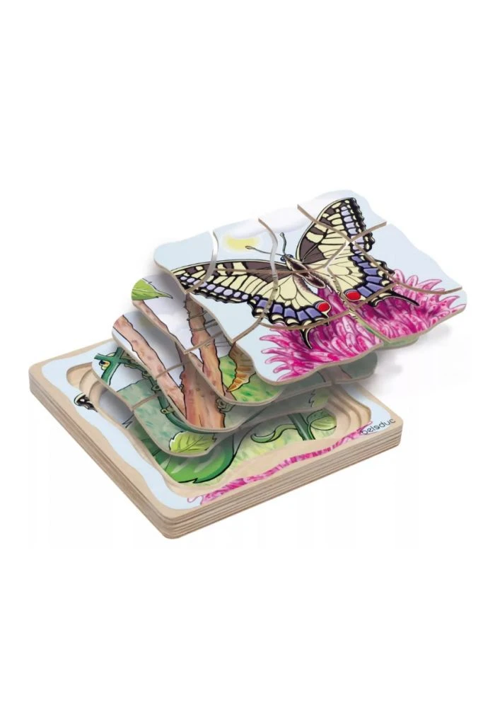 Hape Puzzle Développement Papillons 4 Hape Puzzle Développement Papillons – Image 2