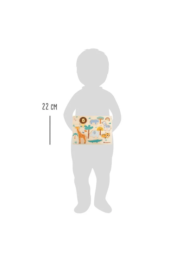 Legler Puzzle En Bois à Encastrements Safari 4 Legler Puzzle En Bois à Encastrements Safari – Image 2