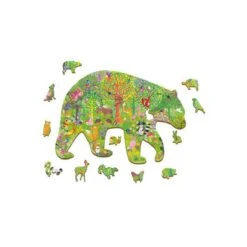 Dam Puzzle En Bois Forêt