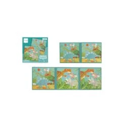 Scratch Puzzle Magnétique Les Dinosaures