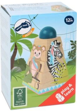 Pyramide à Empiler Jungle -Divertissement Jeux Jouets Magasin pyramide a empliler jungle 1