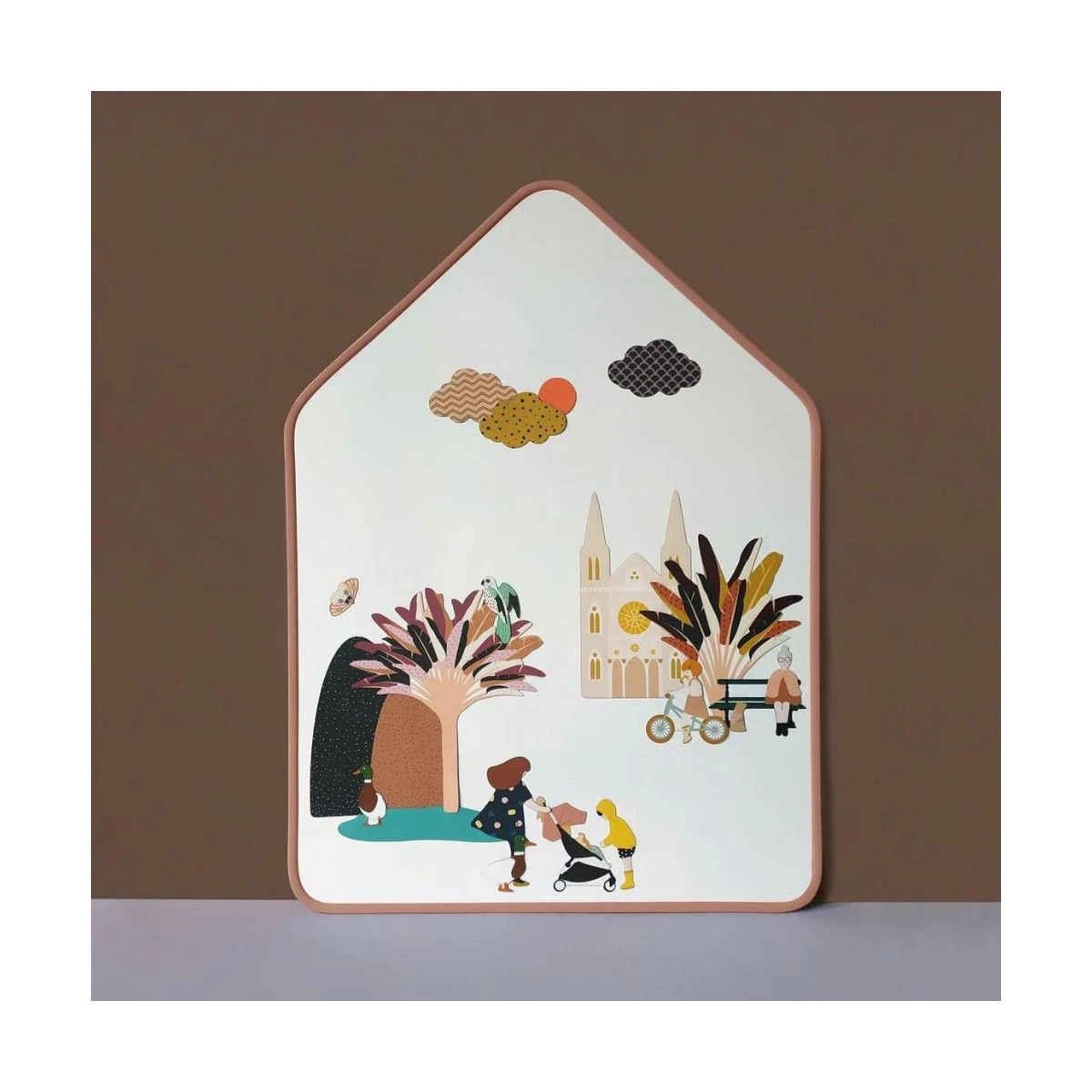 Tableau Blanc Magnétique – Format Cabane – Sobre 5 Tableau Blanc Magnétique – Format Cabane – Sobre – Image 3