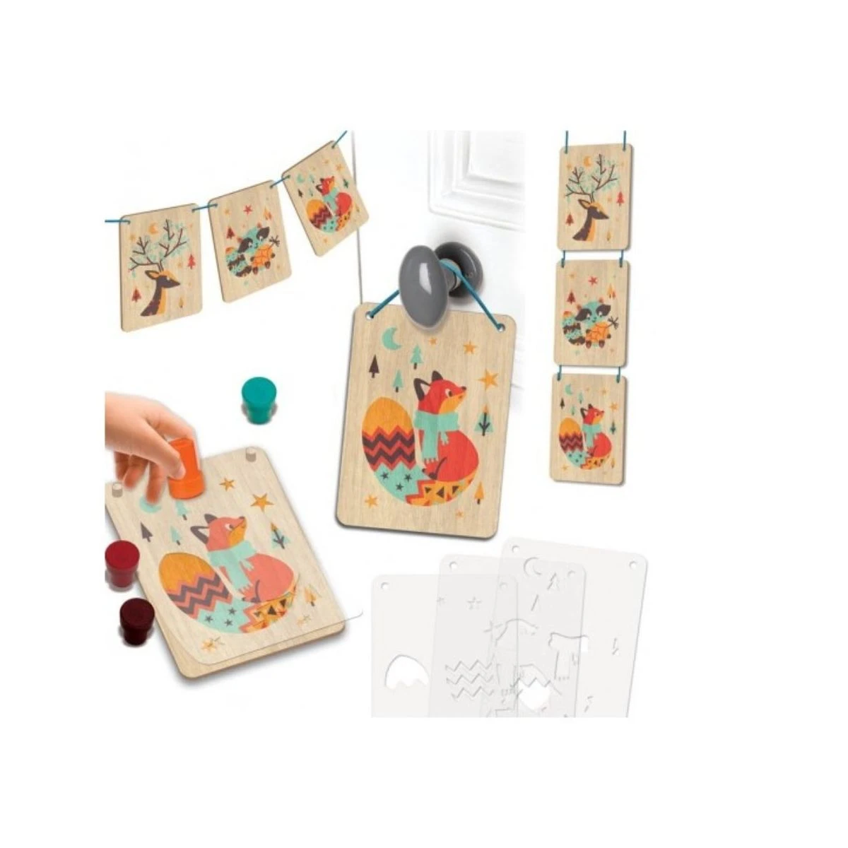 Tampographie Sur Bois – Animaux 4 Tampographie Sur Bois – Animaux – Image 2