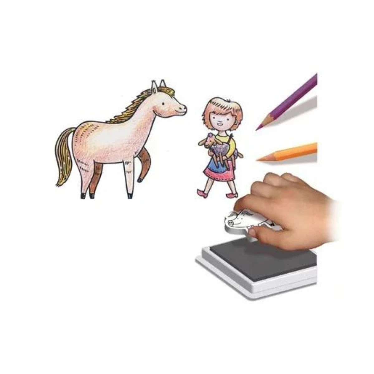 Tampon Mouss – Ma Petite Ferme 4 Tampon Mouss – Ma Petite Ferme – Image 2