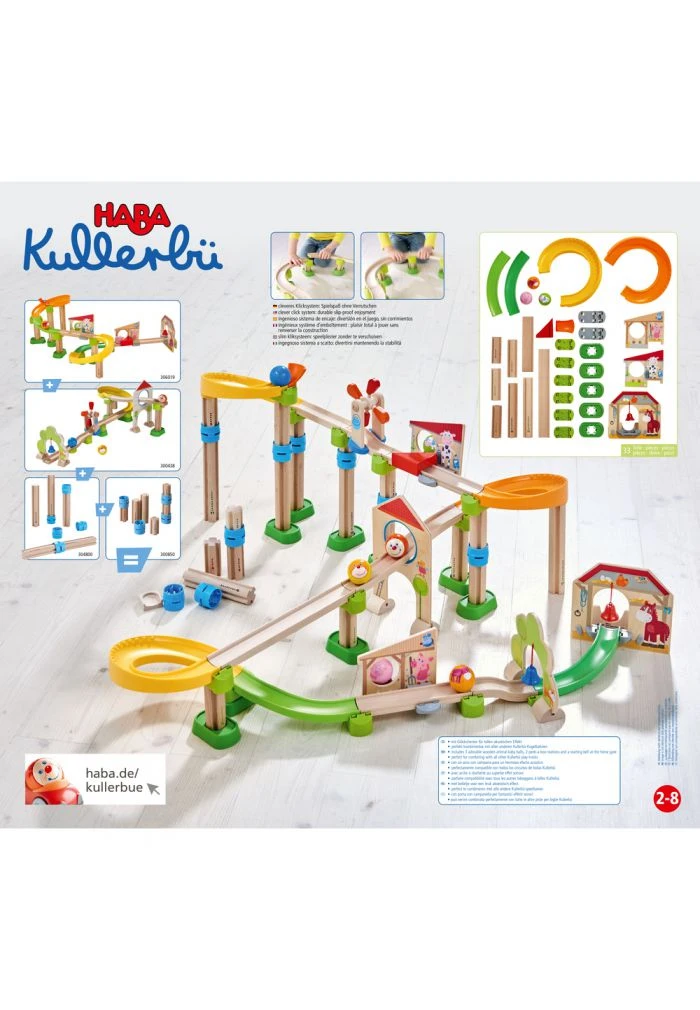 Haba Toboggan à Billes Bébés Animaux 4 Haba Toboggan à Billes Bébés Animaux – Image 2